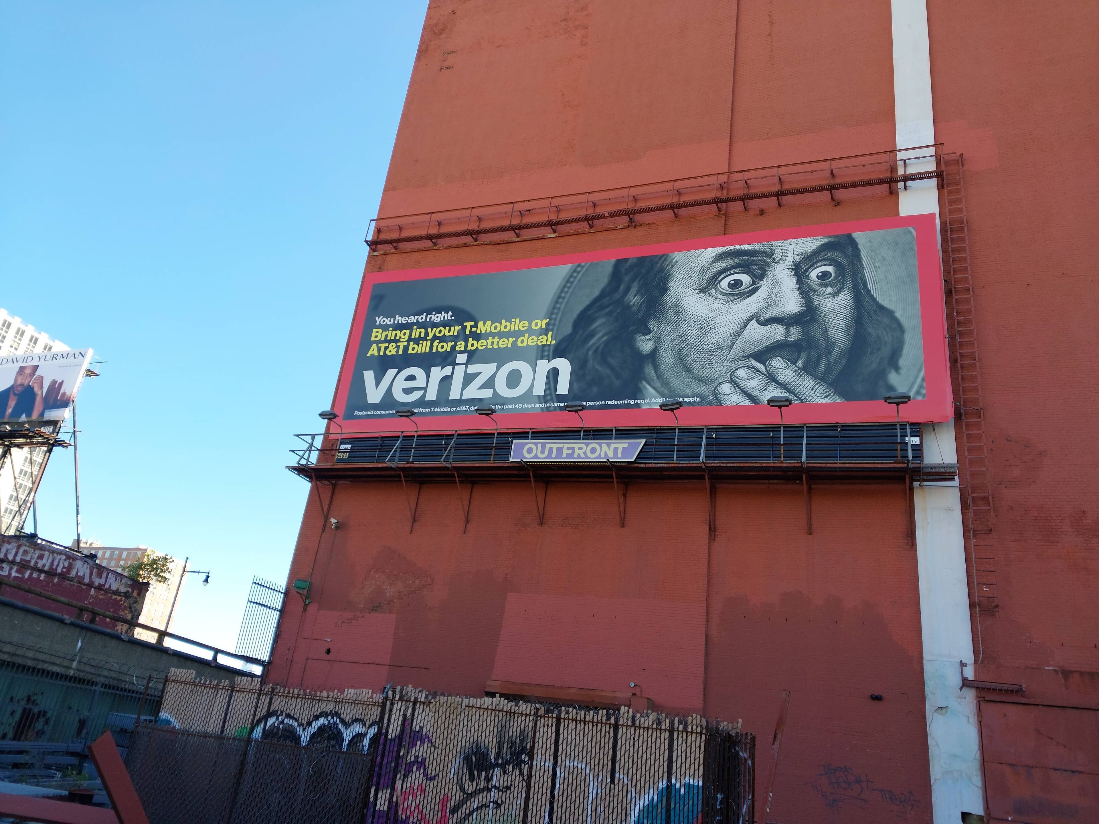 Verizon OOH project image