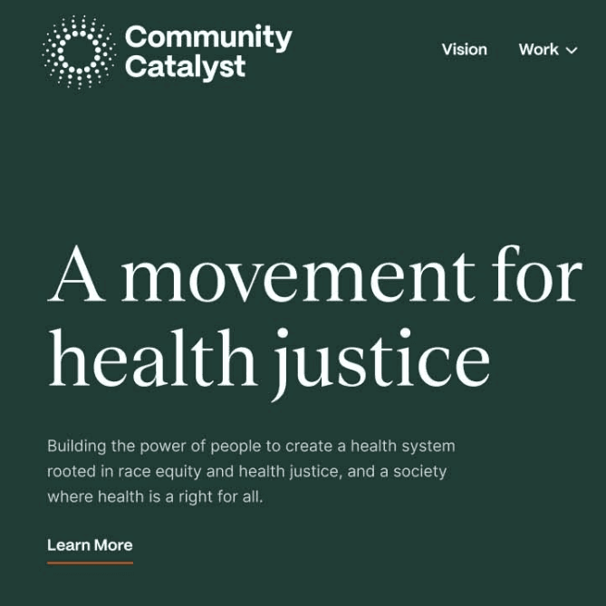 Community Catalyst campaign